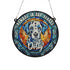 Dalmatian Memorial Stained Glass Effect Suncatcher